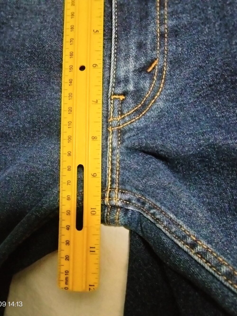 Levi's 514 Straight Leg Jeans Men's Size 30x30 Blue Denim Stretch NWT Brand New - Picture 4 of 6